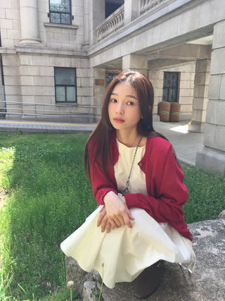 Mini Shirred Dress