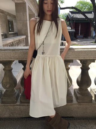 Mini Shirred Dress