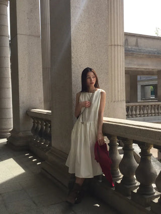 Mini Shirred Dress