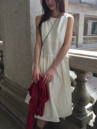 Mini Shirred Dress