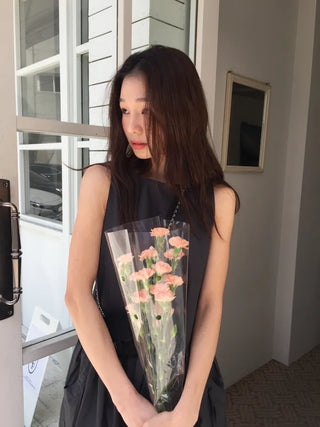 Mini Shirred Dress