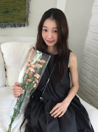 Mini Shirred Dress