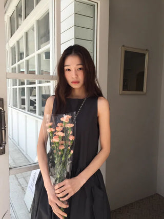 Mini Shirred Dress