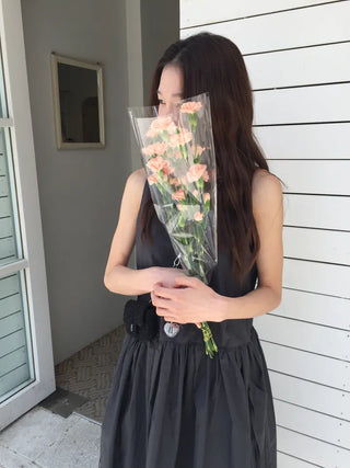 Mini Shirred Dress