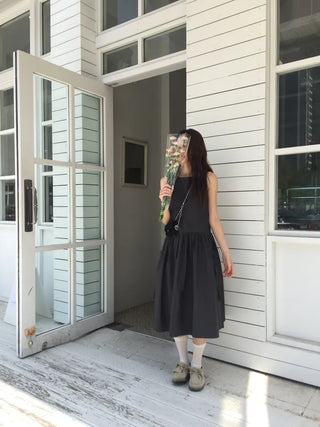 Mini Shirred Dress