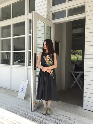 Mini Shirred Dress