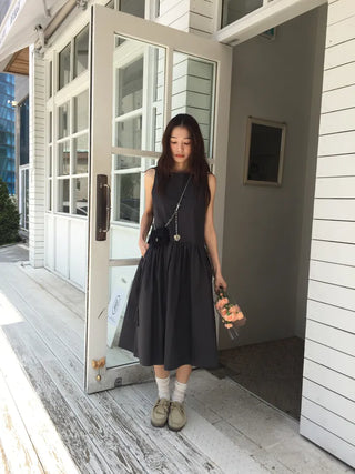 Mini Shirred Dress