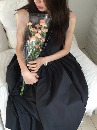 Mini Shirred Dress