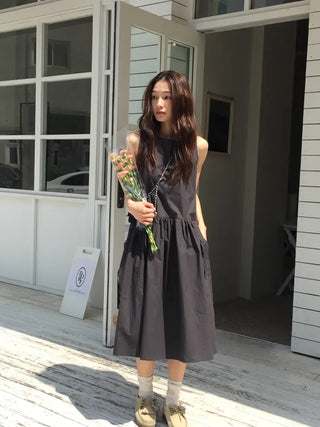 Mini Shirred Dress
