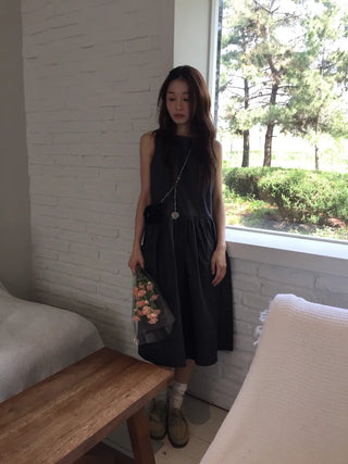Mini Shirred Dress