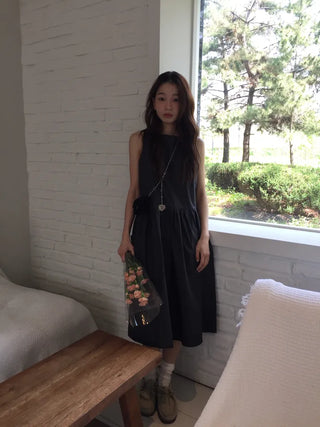 Mini Shirred Dress