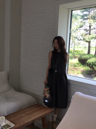 Mini Shirred Dress