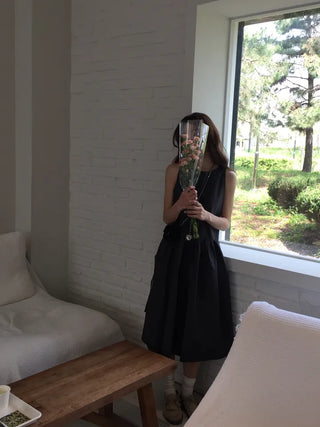 Mini Shirred Dress