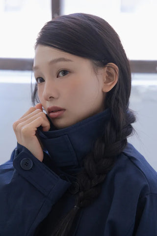Modern High-Neck Short Jacket