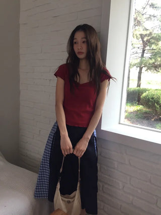 Pier Ribbed T-shirt