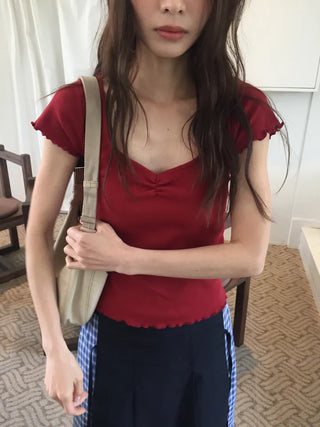 Pier Ribbed T-shirt