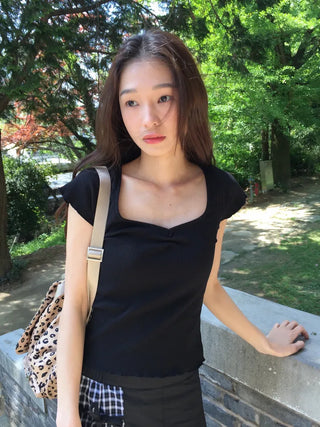 Pier Ribbed T-shirt