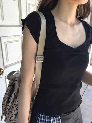 Pier Ribbed T-shirt