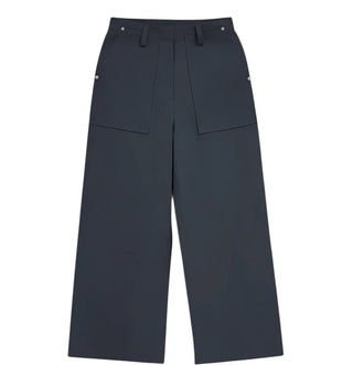 Vintage Washed Straight Cotton Pants