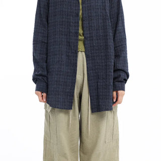Vintage Mood Oversized Check Shirt