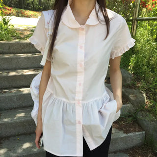 Sleeve Frill Shirt