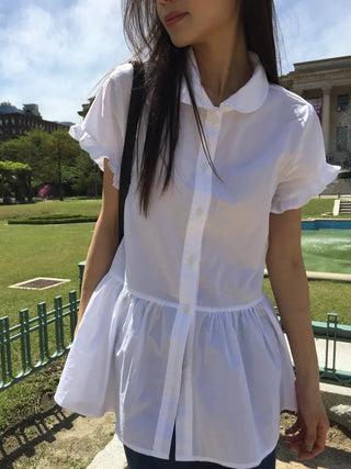 Sleeve Frill Shirt