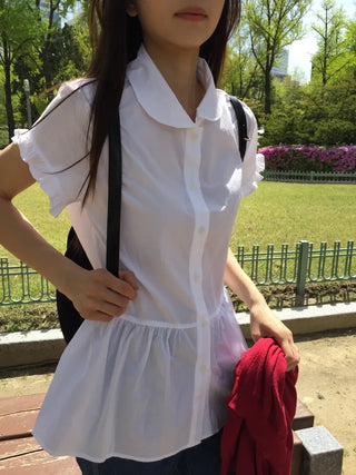 Sleeve Frill Shirt