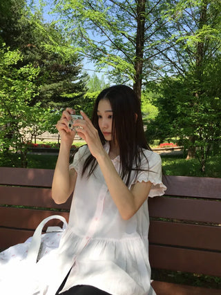 Sleeve Frill Shirt