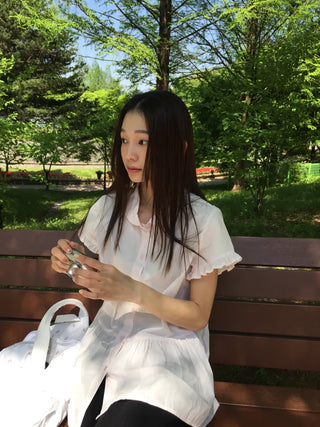 Sleeve Frill Shirt
