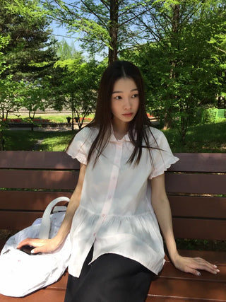 Sleeve Frill Shirt