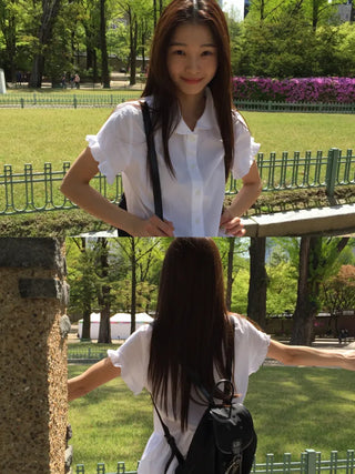 Sleeve Frill Shirt