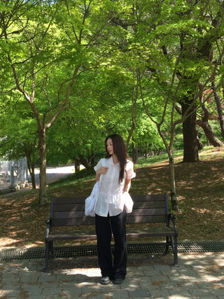 Sleeve Frill Shirt