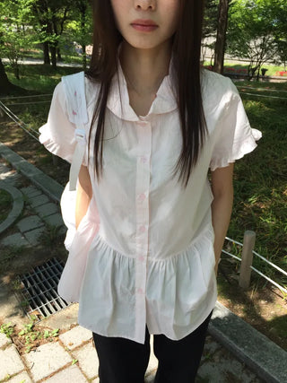 Sleeve Frill Shirt