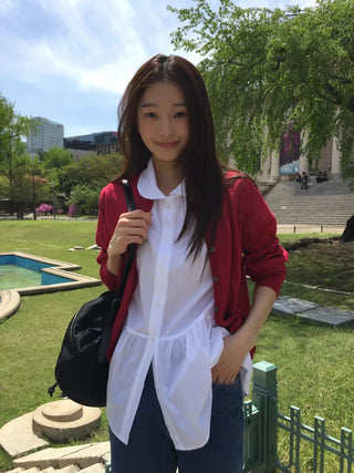 Sleeve Frill Shirt
