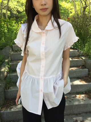 Sleeve Frill Shirt