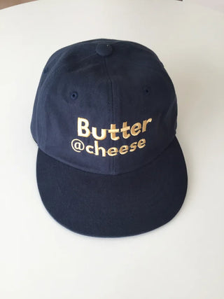 Insanely High-Quality Butter Cheese Lettering Embroidered Ball Cap