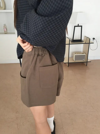 High-waisted Cotton Shorts Shorts Summer Pants Bottoms Daily Look