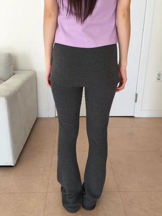 Bootcut Elastic Skirt-Pants Leggings Set-up Pants Skirt Summer Clothes One-mile Wear