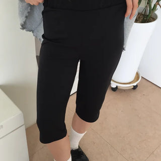 34 Elastic Capri Pants Summer Pants Pants Stretch Workout Look Leggings Pants