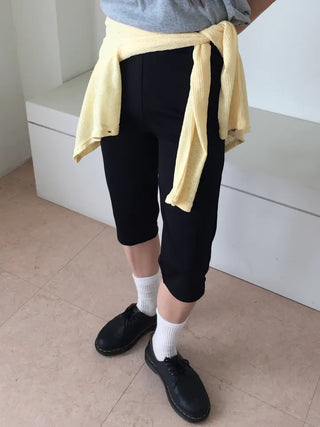 34 Elastic Capri Pants Summer Pants Pants Stretch Workout Look Leggings Pants