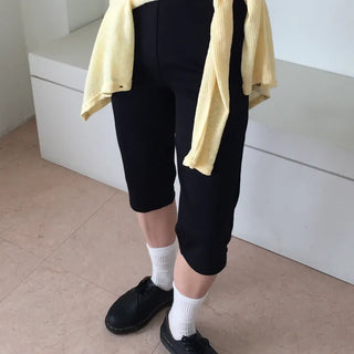 34 Elastic Capri Pants Summer Pants Pants Stretch Workout Look Leggings Pants