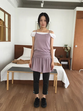 Lavender Sleeveless Dress, Long Length, Delicate Fit, Vacation Look, Date Look