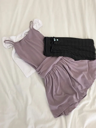 Lavender Sleeveless Dress, Long Length, Delicate Fit, Vacation Look, Date Look