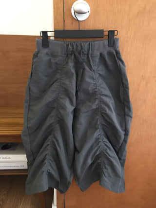 Shirred Jogger Pants, 34 Length, Hipster Street Look, One-mile Wear