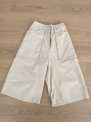 Cargo Wide Pants Straight Fit Vintage Look Workwear Daily