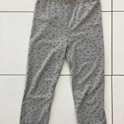 Summer Cotton Spandex Floral 34 Length Leggings Slim Fit Vintage Balletcore Daily Look