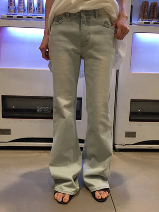 Summer All-Season Light Wash Denim Pants Long Wide Fit Y2K Daily Layered Look Jeans