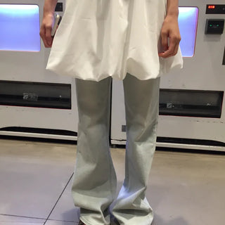 Summer All-Season Light Wash Denim Pants Long Wide Fit Y2K Daily Layered Look Jeans