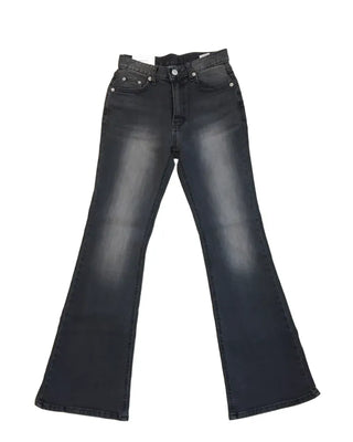 Summer All-Season Light Wash Denim Pants Long Wide Fit Y2K Daily Layered Look Jeans