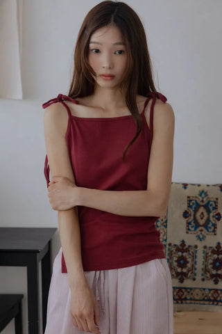 Strap Slit Sleeveless